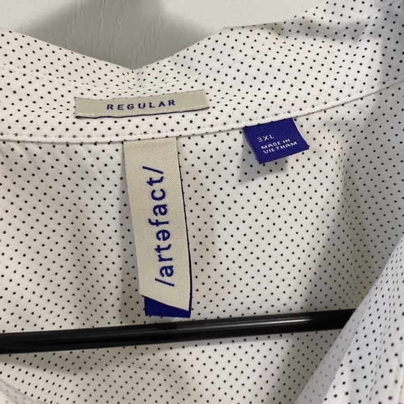 Artefact Mens Long Sleeve Collared Button Up - Picture 2 of 6